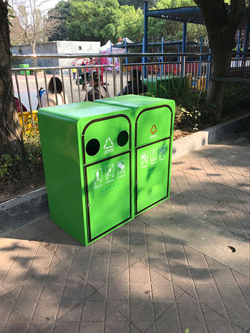 欣方圳戶外垃圾桶 與中山市民共筑和諧社會