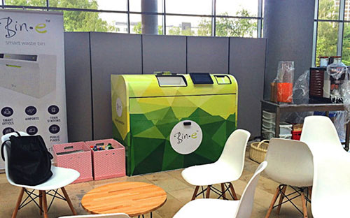 太聰明！人工智能垃圾桶能夠自動分類垃圾