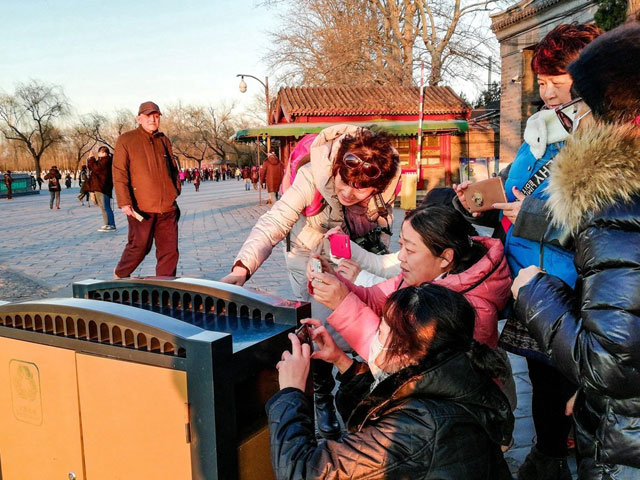 景點造型的景區垃圾桶特點顯著自成風景線