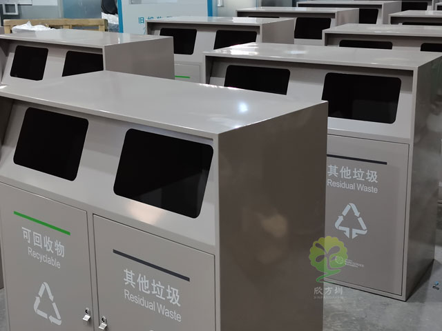 提升公共空間品質(zhì),深圳金屬垃圾桶助你一臂之力