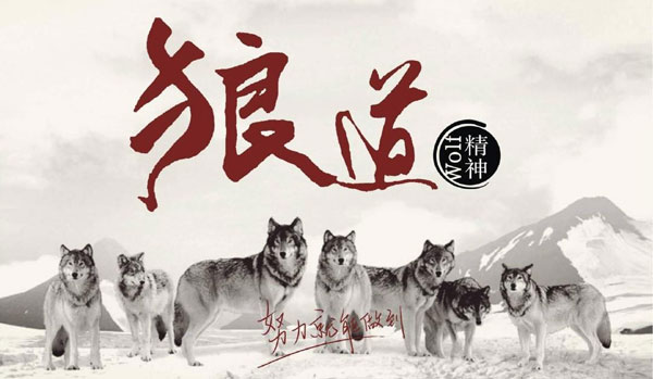 學習狼道精神,做好垃圾桶銷售工作